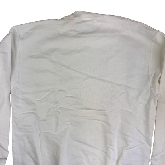 90s MOYERS' Biergarten Deutschland White Sweatshirt Beer & Schnaps Size L - Picture 10 of 10